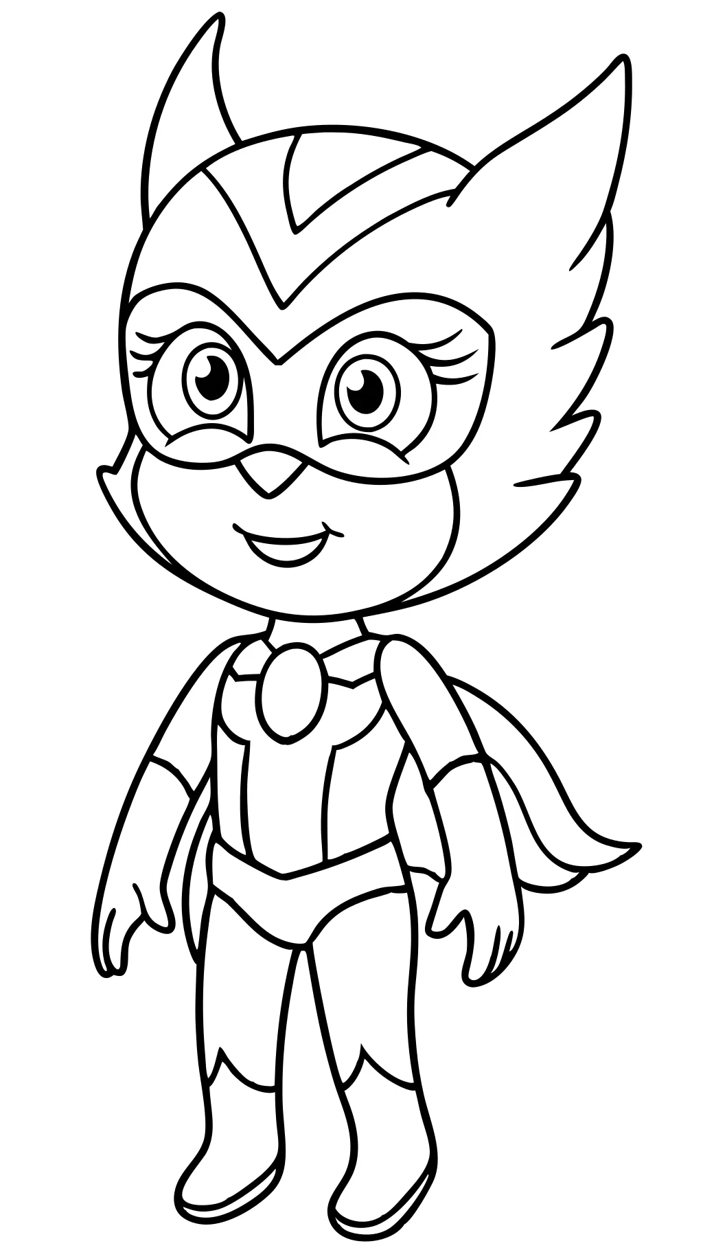 owlette coloring pages